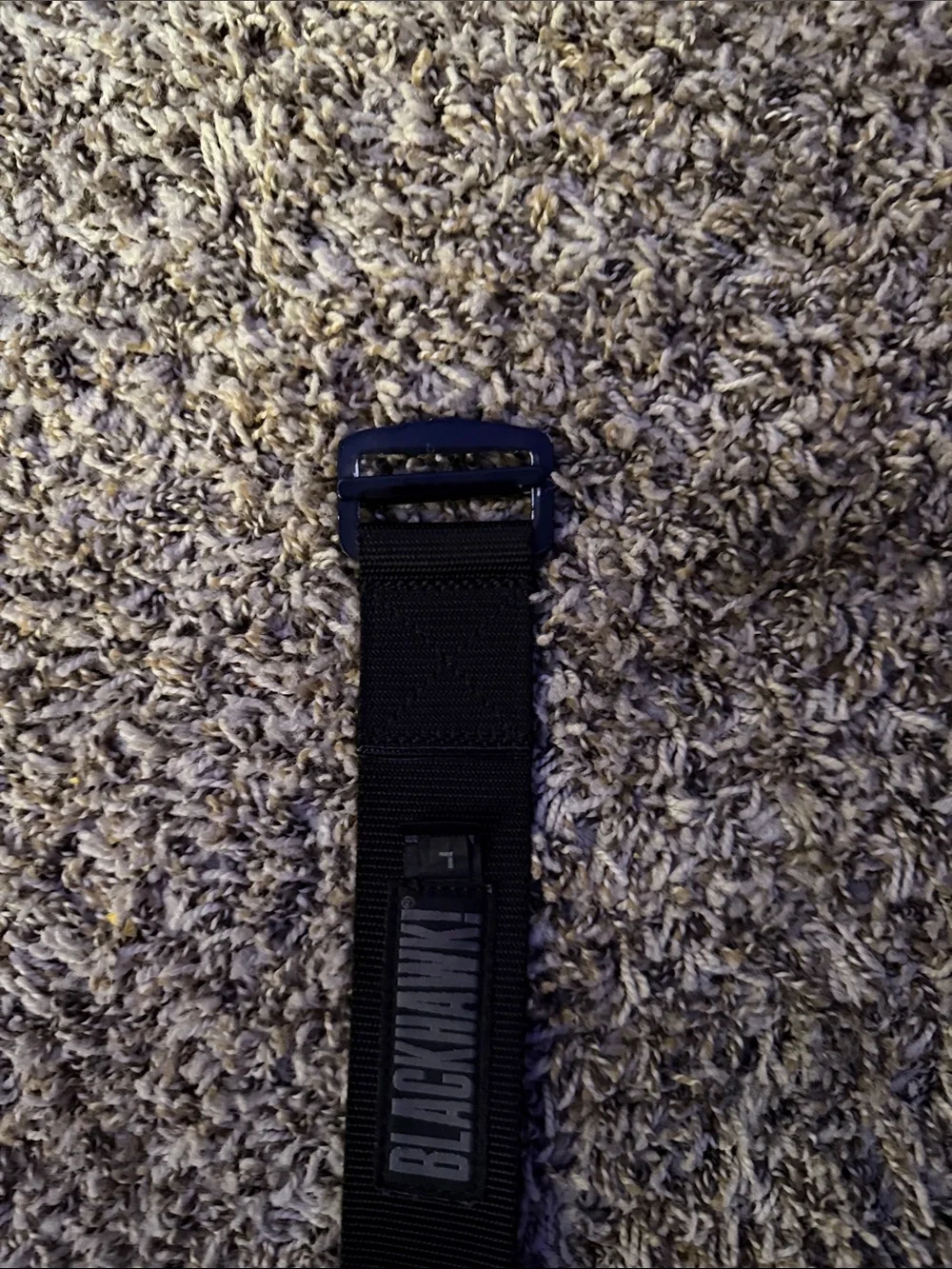 Black Tactical Web Belt - Black  blackhawk large all black tactical grade belt